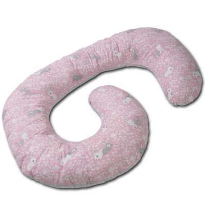 Perna gravide cu husa detasabila Kidizi Elisa Sweet Bunny Grey