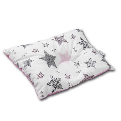 Perna bebelusi contra plagiocefaliei si pentru formarea corecta a capului Kidizi 30x25 cm Pink Stars