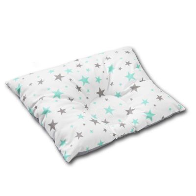 Perna bebelusi contra plagiocefaliei si pentru formarea corecta a capului Kidizi 30x25 cm Galaxy  Mint