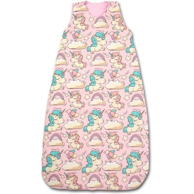 Sac de dormit copii reglabil 6- 36 luni Kidizi Pink Unicorn