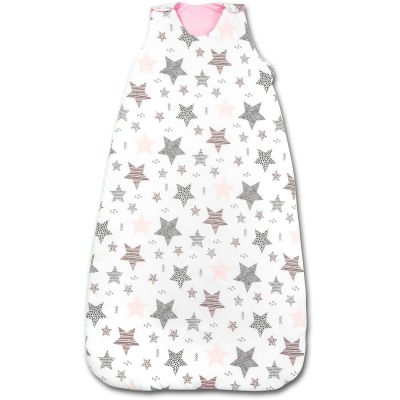 Sac de dormit copii reglabil 6- 36 luni Kidizi All Pink Stars
