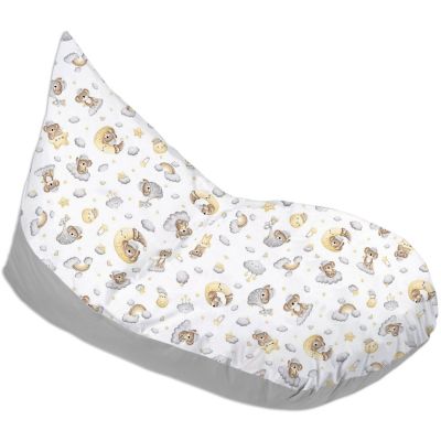 Fotoliu copii Bean Bag Lounger Koala Dreams, husa bumbac detasabila