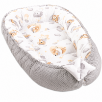 Cosulet bebelus pentru dormit Kidizi Baby Nest Cocoon 90x50 cm Koala Dreams