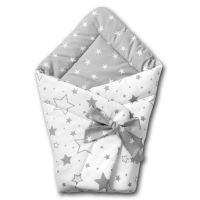 Paturica de infasat tip port bebe Kidizi Galaxy Grey