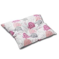 Perna bebelusi contra plagiocefaliei si pentru formarea corecta a capului Kidizi 30x25 cm Pink Elephants