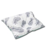 Perna bebelusi contra plagiocefaliei si pentru formarea corecta a capului Kidizi 30x25 cm Mint Feathers