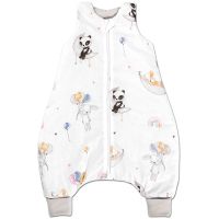 Sac de dormit cu picioare pentru copii 6-18 luni Kidizi Sweet Dreams 1 tog, mansete transformabile in soseta