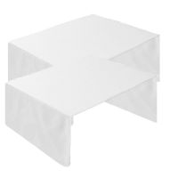 Set 2 aleze impermeabile cauciucate pentru pat adulti cu latime 90 cm Kidizi, lavabile si refolosibile