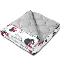 Paturica matlasata cu doua fete 100x78 cm Kidizi Minnie