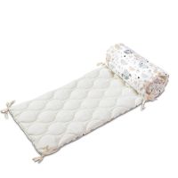 Aparatoare matlasata pentru patut 120x60 cm Kidizi Forest Freinds Deluxe, inaltime 35 cm