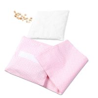Centura anticolici reglabila Kidizi Pink Dots, include pernuta samburi cirese detasabila