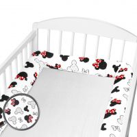 Set 2 aparatori laterale pentru patut tip rulou Kidizi Minnie