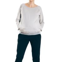 Bluza multifunctionala gravide si alaptare Kidizi Tesha Grey M