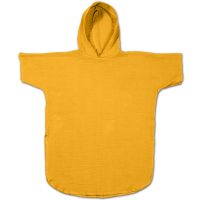 Prosop plaja - Poncho copii din muselina absorbanta Kidizi Curry 6-18 luni