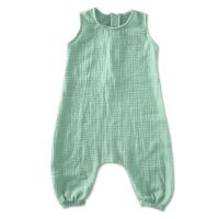 Salopeta copii oversize din muselina fara maneci Kidizi Maty mint 2-3 ani