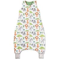 Sac de dormit cu picioare pentru copii 3-5 ani Kidizi Safari, 1 tog