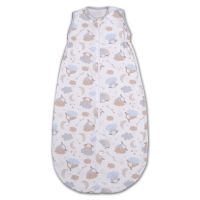 Sac dormit copii de vara 0-18 luni Kidizi On a Cloud Pastel, 80 cm, 0.5 tog