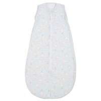 Sac dormit copii de vara 0-18 luni Kidizi Elefun Blue, 80 cm, 0.5 tog
