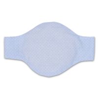 Centura anticolici reglabila Slim Kidizi Blue Dots, include pernuta samburi cirese detasabila