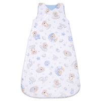 Sac de dormit copii din bumbac reglabil 0-24 luni Kidizi Koala Dreams Blue, 1 tog