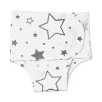 Centura anticolici cu samburi de cirese si prindere tip chilot Kidizi Galaxy Grey