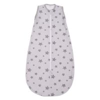Sac dormit copii de vara 0-18 luni Kidizi Galaxy Grey, 80 cm, 0.5 tog