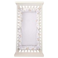 Set 2 aparatori laterale multifunctionale tip rulou pentru patut 120x60 cm Kidizi Koala Dreams, husa detasabila, diametru 10 cm