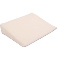 Perna antireflux cu husa din muselina detasabila 30x38 cm Kidizi Ivory, bumbac 100%