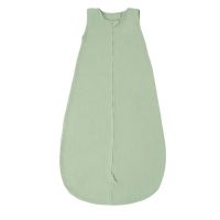Sac de dormit de vara pentru copii din muselina dubla 18-36 luni Kidizi mint, bumbac 100%, 0.3 tog