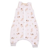 Sac de dormit cu picioare de vara din muselina 18-36 luni Kidizi Birdy, 0.5 tog