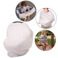 Protectie multifunctionala 5 in 1 Kidizi Grey, husa scoica auto, protectie alaptare, husa carucior cumparaturi, husa leagan bebe