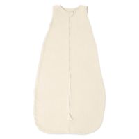 Sac de dormit de vara pentru copii din muselina dubla 18-36 luni Kidizi ivory, bumbac 100%, 0.3 tog