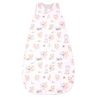 Sac de dormit de vara pentru copii  18-36 luni Kidizi Best Friends, bumbac 100%, 0.5 tog