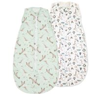 Set 2 saci dormit copii de vara 0-18 luni Kidizi Giraffe Safari, 80 cm, 0.5 tog