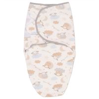 Sistem de infasat reglabil din bumbac flausat 0-3 luni Kidizi On a Cloud Pastel, 1 tog, pentru toamna/iarna