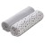 Set 2 paturici muselina 110x100 cm Kidizi Grey Stars, 100% bumbac