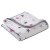 Paturica dubla de muselina 78x78 cm Kidizi Pink Stars, 100% bumbac
