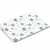 Perna antireflux 40x59 cm Kidizi All Mint Stars, husa bumbac si protectie impermeabila detasabila
