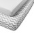 Set 2 cearceafuri din bumbac cu elastic  roata pentru patut 120x60 cm Kidizi Grey Zig Zag