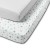 Set 2 cearceafuri din bumbac cu elastic  roata pentru patut 120x60 cm Kidizi Galaxy Mint