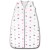 Sac dormit copii de vara din muselina Kidizi Pink Stars 90 cm