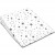 Perna antireflux XXL 70x58 cm Kidizi Galaxy Grey, husa bumbac si protectie impermeabila detasabila