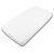Cearceaf din bumbac cu elastic roata pentru patut 120x60 cm Kidizi Alb
