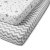 Set 2 cearceafuri din bumbac cu elastic  roata pentru patut 120x60 cm Kidizi Galaxy Zig Zag