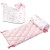 Set 2 aparatori matlasate patut 120x60 cm Kidizi Fairy Clouds Deluxe, inaltime 36 cm