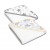 Set doua prosoape din bambus cu gluga 90x90 cm Kidizi Magic Forest Friends