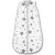 Sac dormit copii de vara din muselina Kidizi Galaxy Grey 90 cm