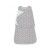Sac de dormit bebelusi cu sistem de infasare Kidizi Grey Stars, 70 cm