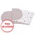 Husa bumbac detasabila pentru Perna gravide 3 in 1 Kidizi Lena, Galaxy Grey