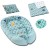 Set 4 piese Bebe Nou-Nascut Kidizi Animal Mint